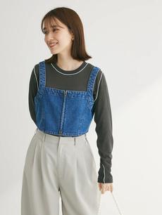 デニムビスチェ デニムビスチェ